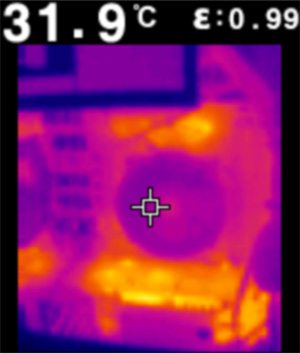 Термограмма тепловизор Flir TG165